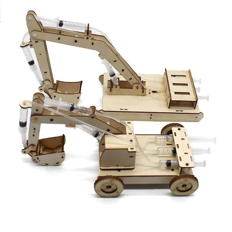 Hydraulic Excavator DIY Model The Wacky Company