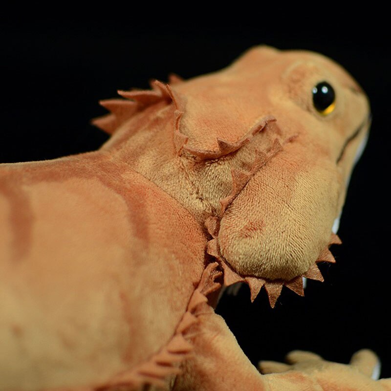 Lifelike Bearded Dragon Plush Toy The Wacky Company