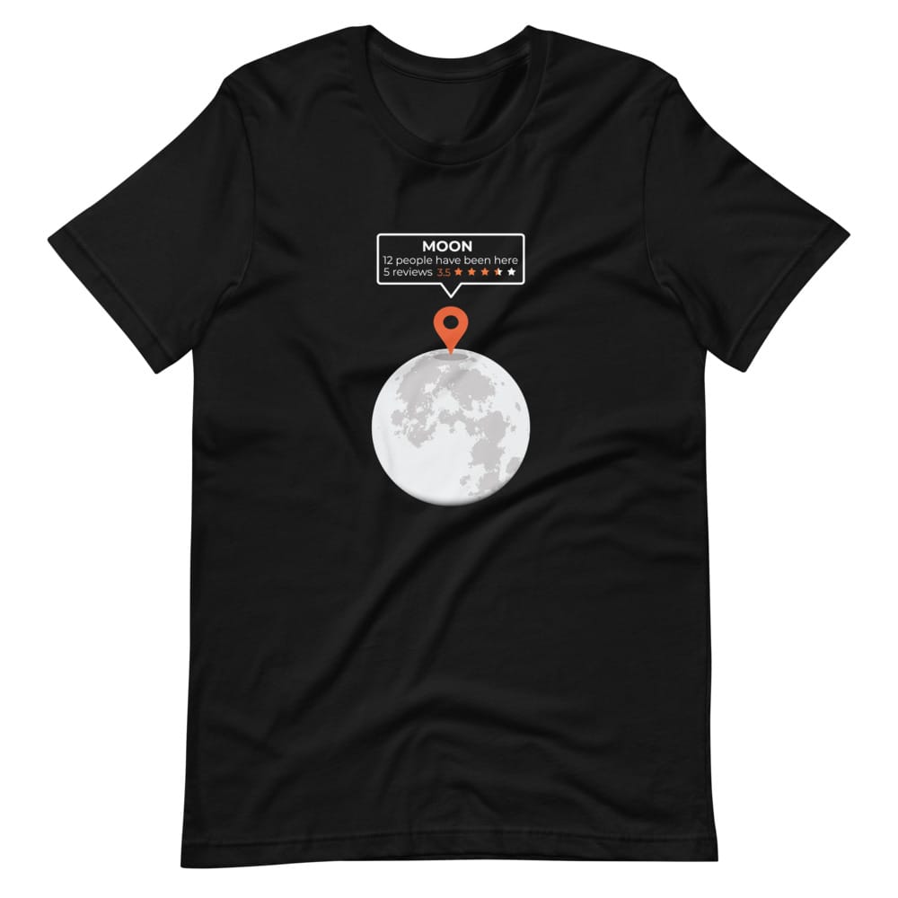 Moon Location T-Shirt