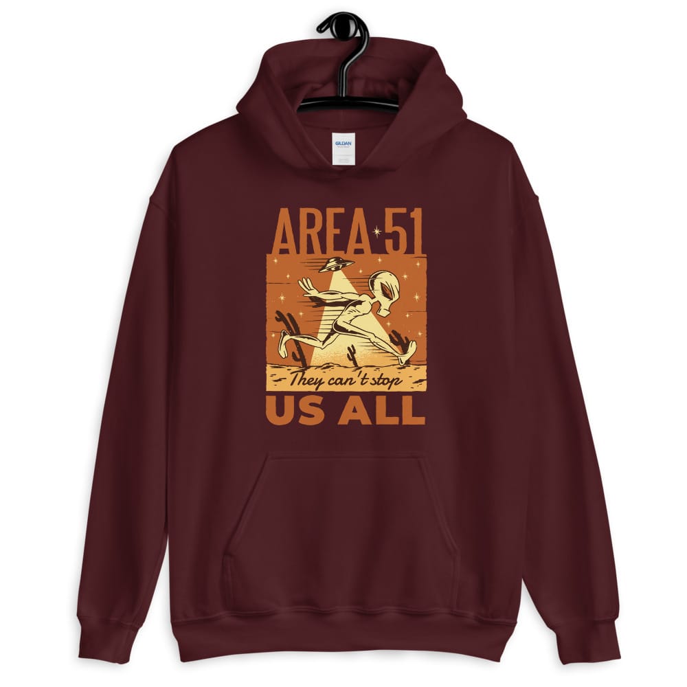 Area 51 Alien Hoodie
