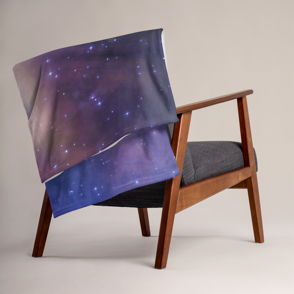 Stellar Chaos Throw Blanket - Image 3