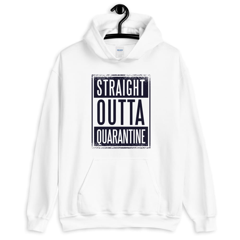 Straight Outta Quarantine Hoodie - Image 3