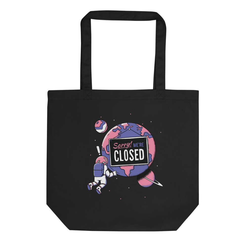 Download Coronavirus Planet Tote Bag - The Wacky Company