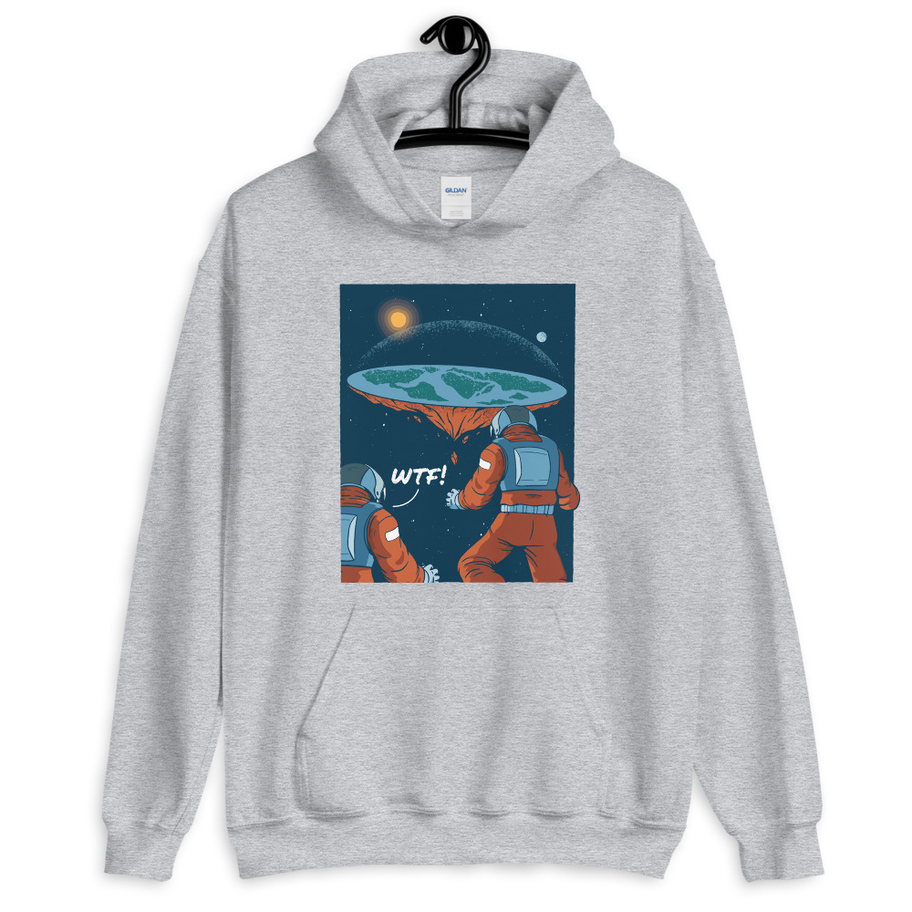 Flat Earth Hoodie