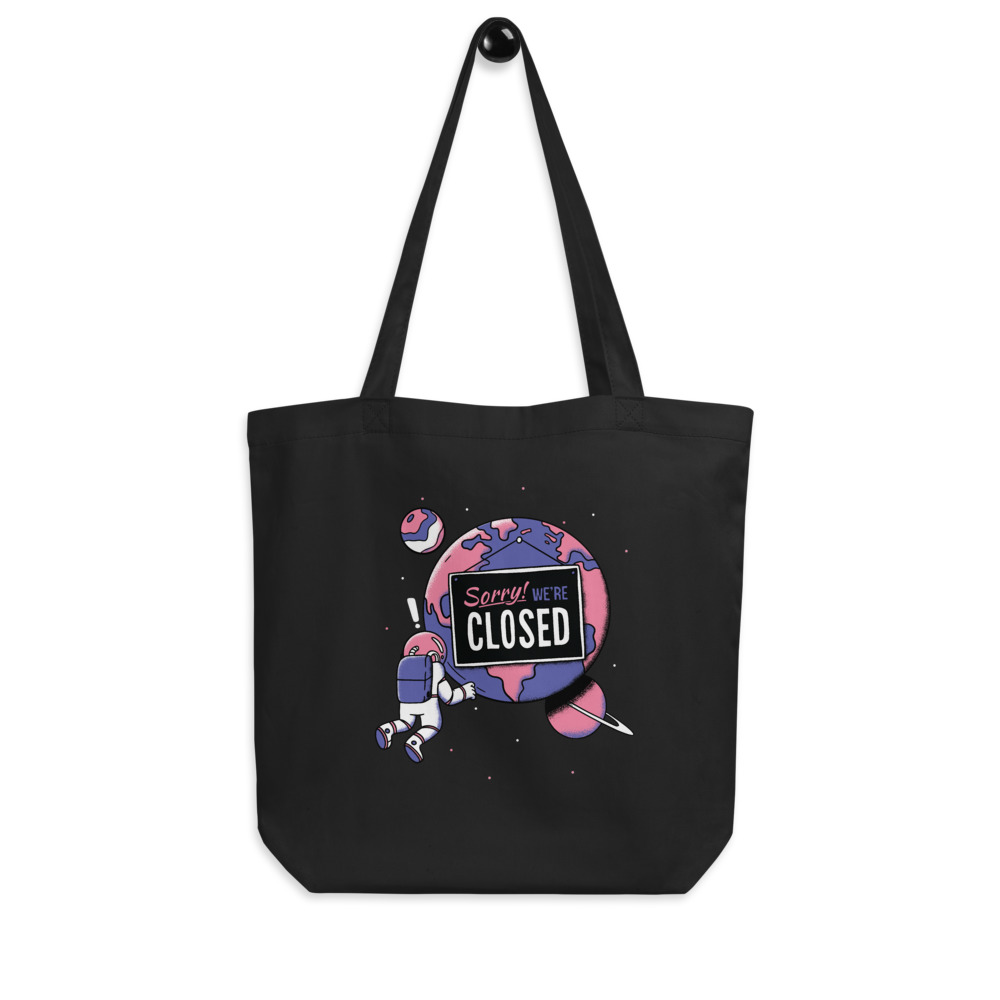 Download Coronavirus Planet Tote Bag - The Wacky Company