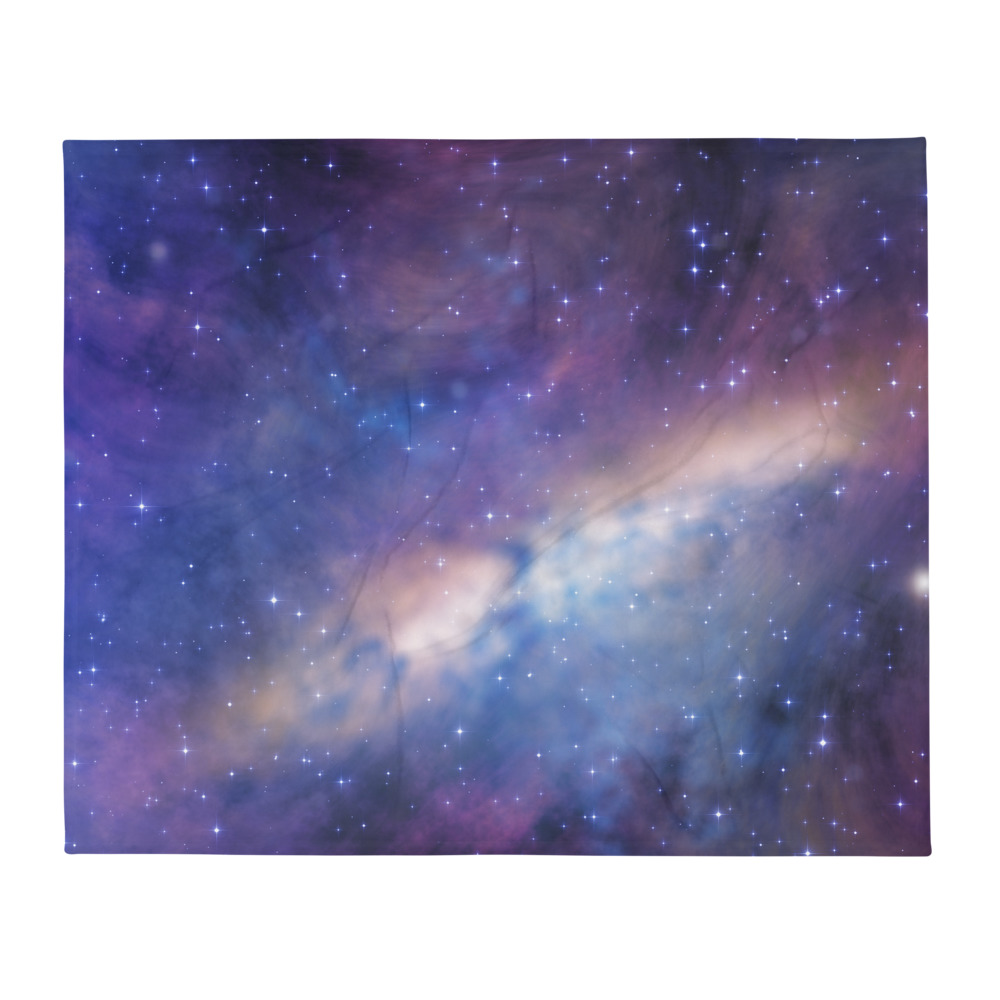 Stellar Chaos Throw Blanket