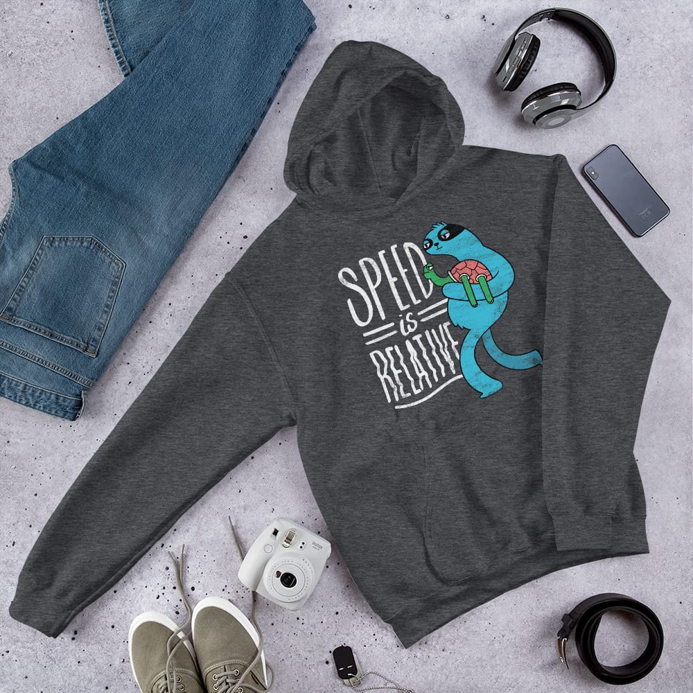 Speed Is Relative Hoodie - Image 2