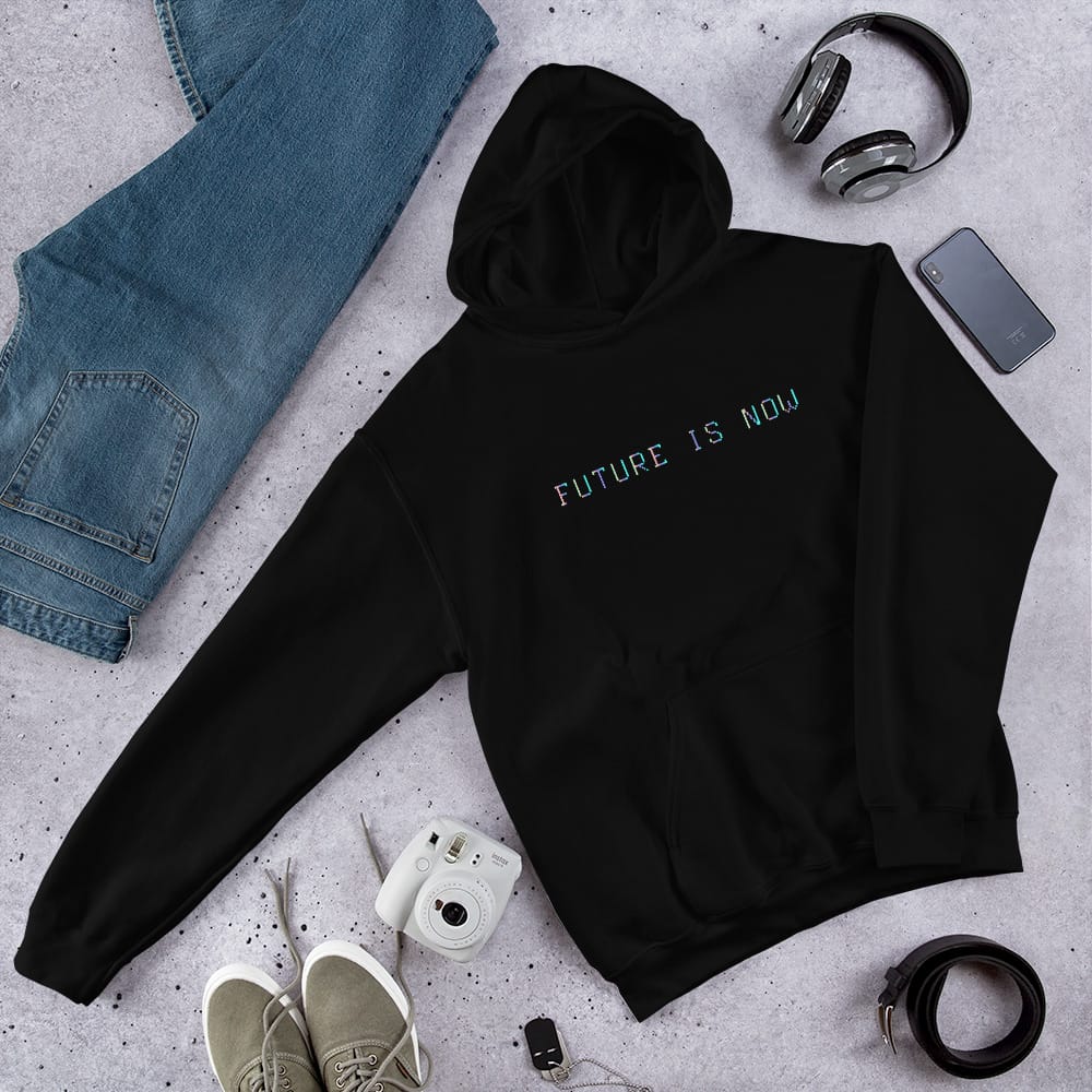Future is Now Minimal Hoodie - Image 2
