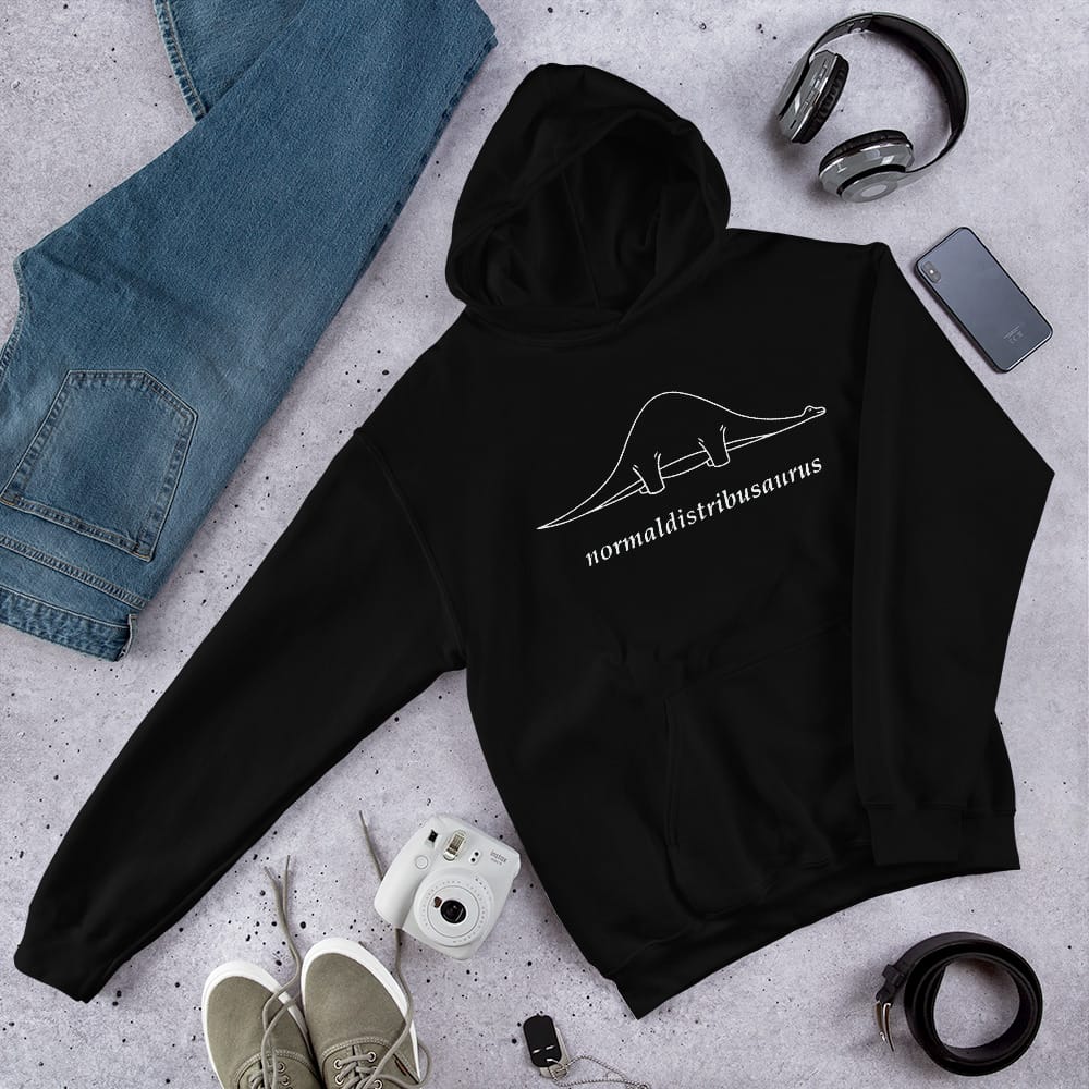 Normal Distribusaurus Hoodie - Image 3