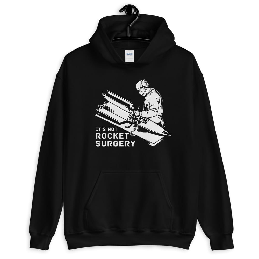 It's Not Rocket Surgery Hoodie - Image 4