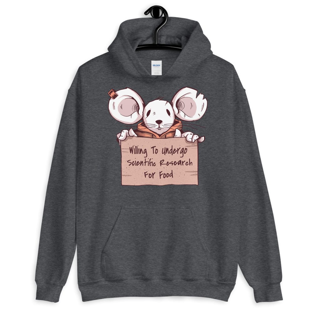 Humor Mouse Research Hoodie - Image 3