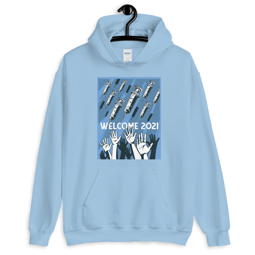 Welcome 2021 Vaccines Hoodie