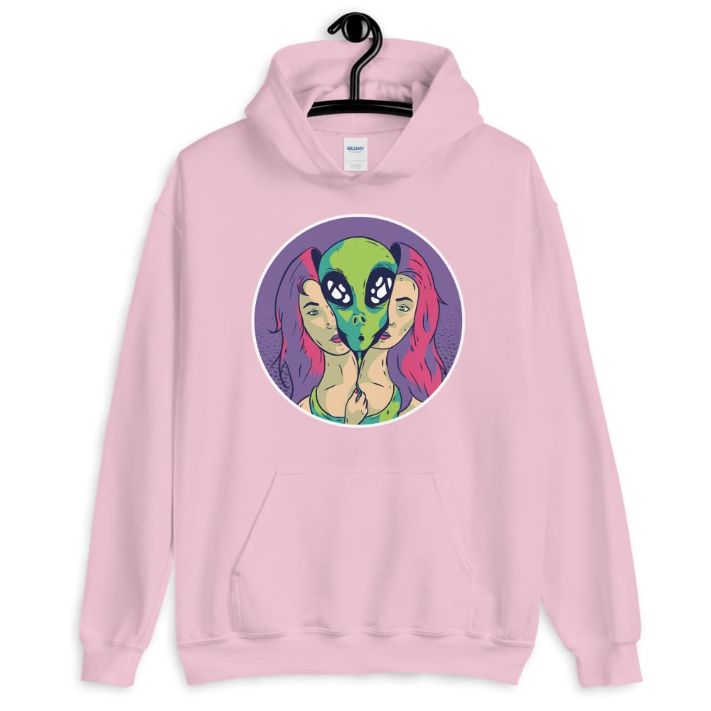 Unzipping Alien Hoodie