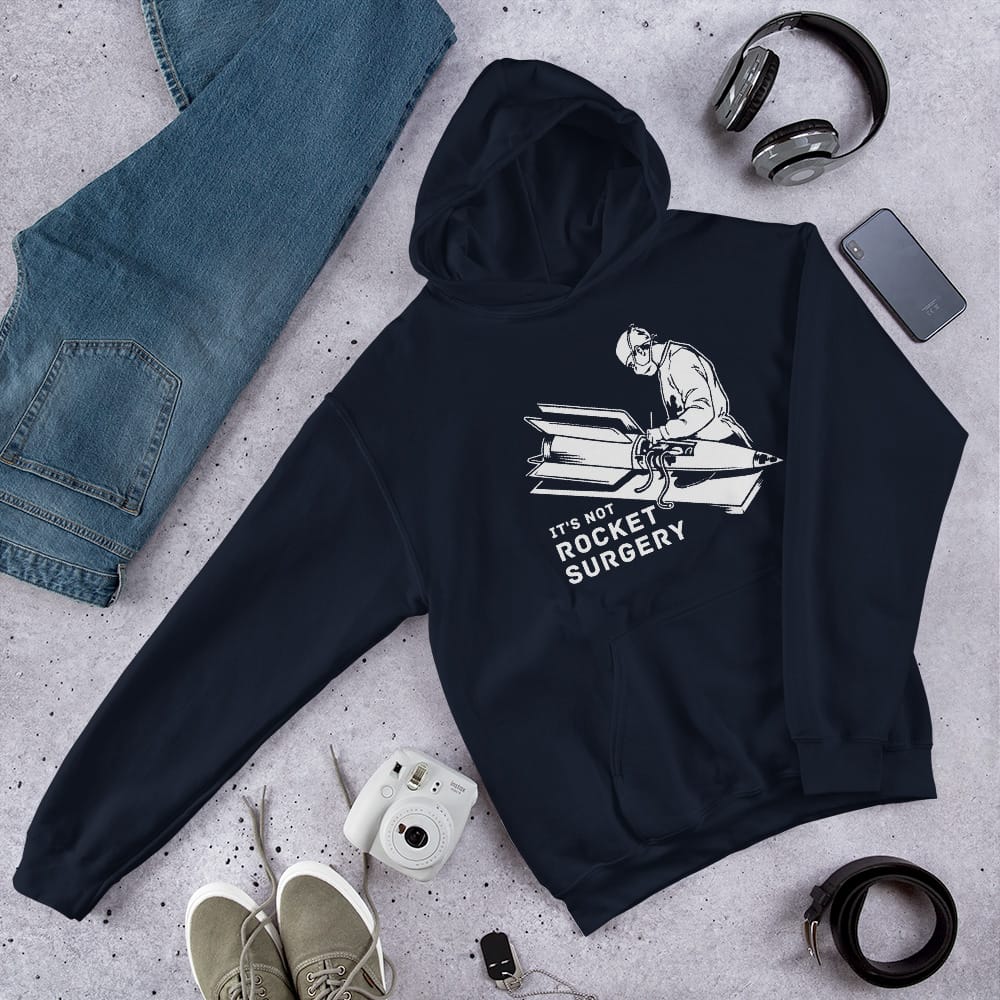 It's Not Rocket Surgery Hoodie - Image 3