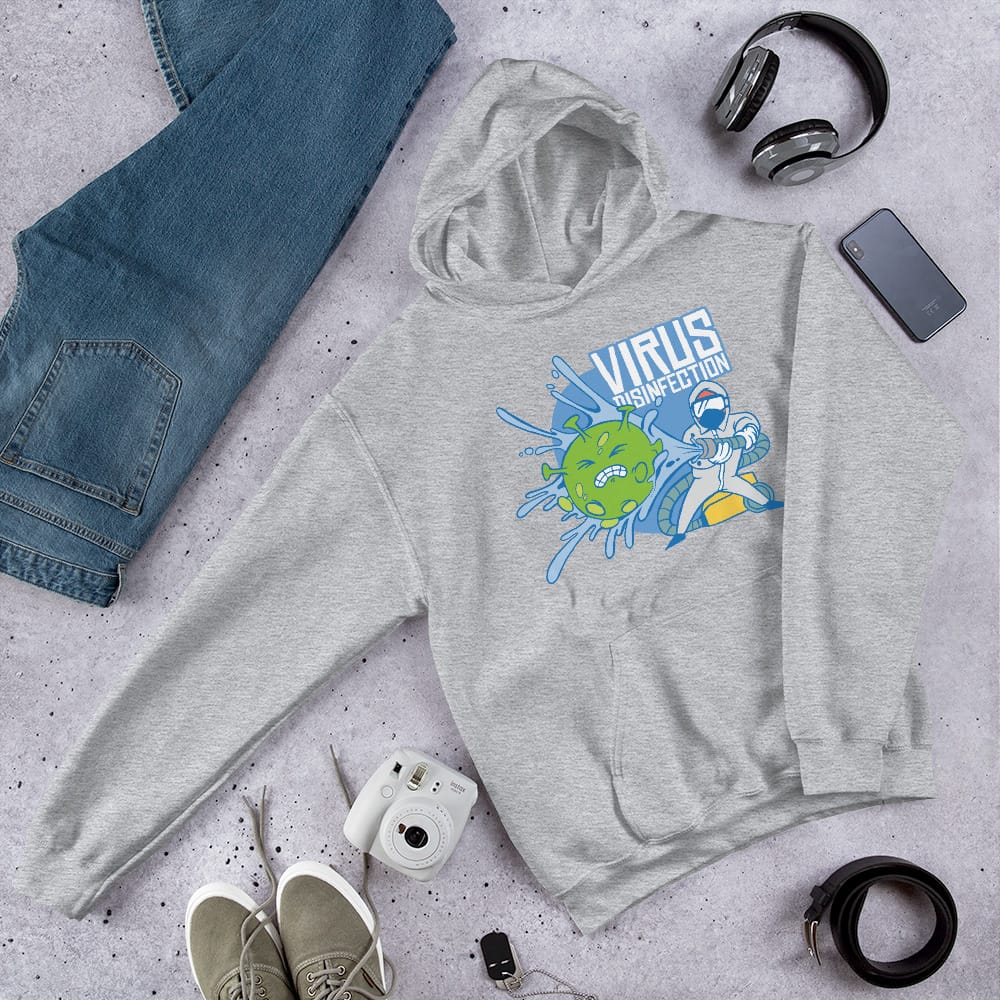 Virus Disinfection Hoodie - Image 3