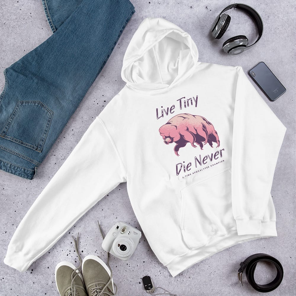 Tardigrade - Live Tiny, Die Never Hoodie - Image 3