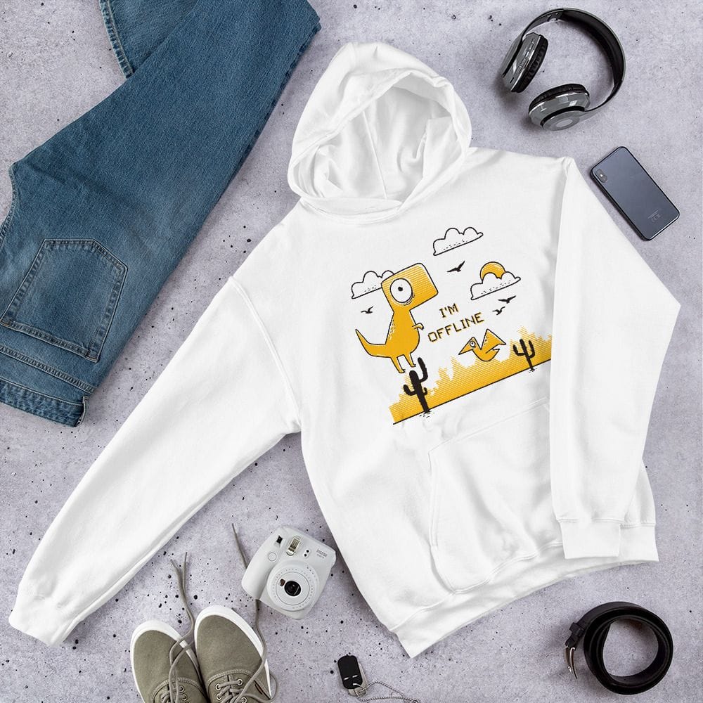 Running Dinosaur Game Hoodie - Image 3