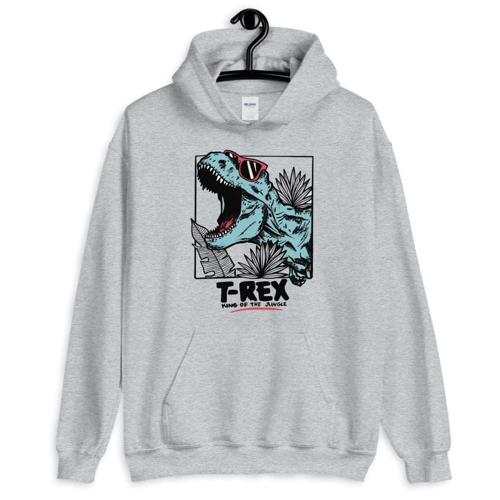 T-Rex King of The Jungle Hoodie