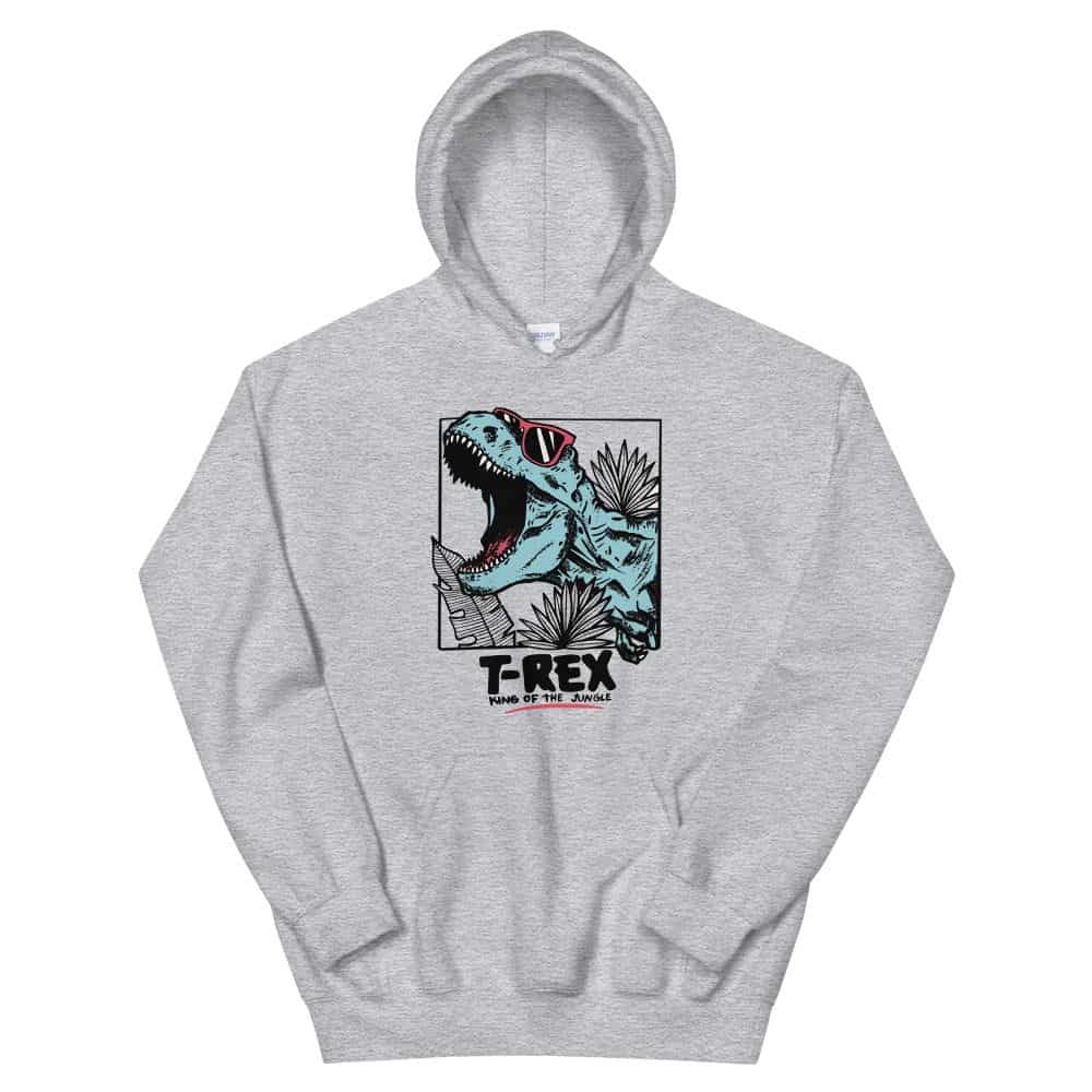 T-Rex King of The Jungle Hoodie - Image 2