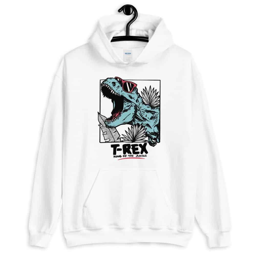 T-Rex King of The Jungle Hoodie - Image 4