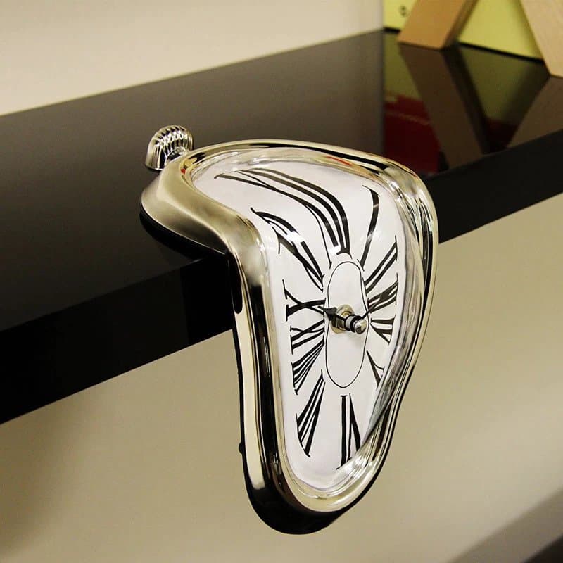 The Persistence of Memory Quartz Wall Clock