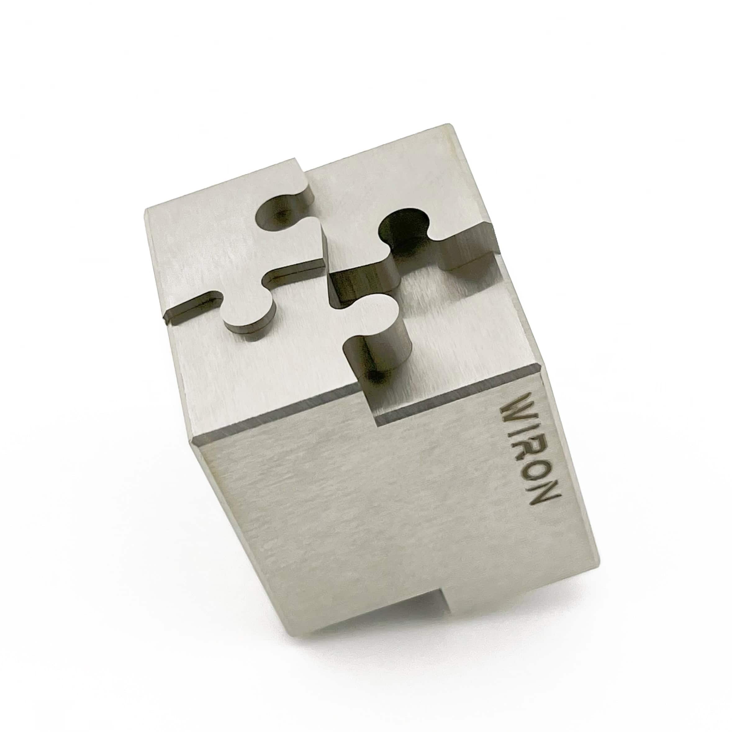 Wiron Cube®: Ultra-Precise Wire EDM Puzzle Cube (Jigsaw I)