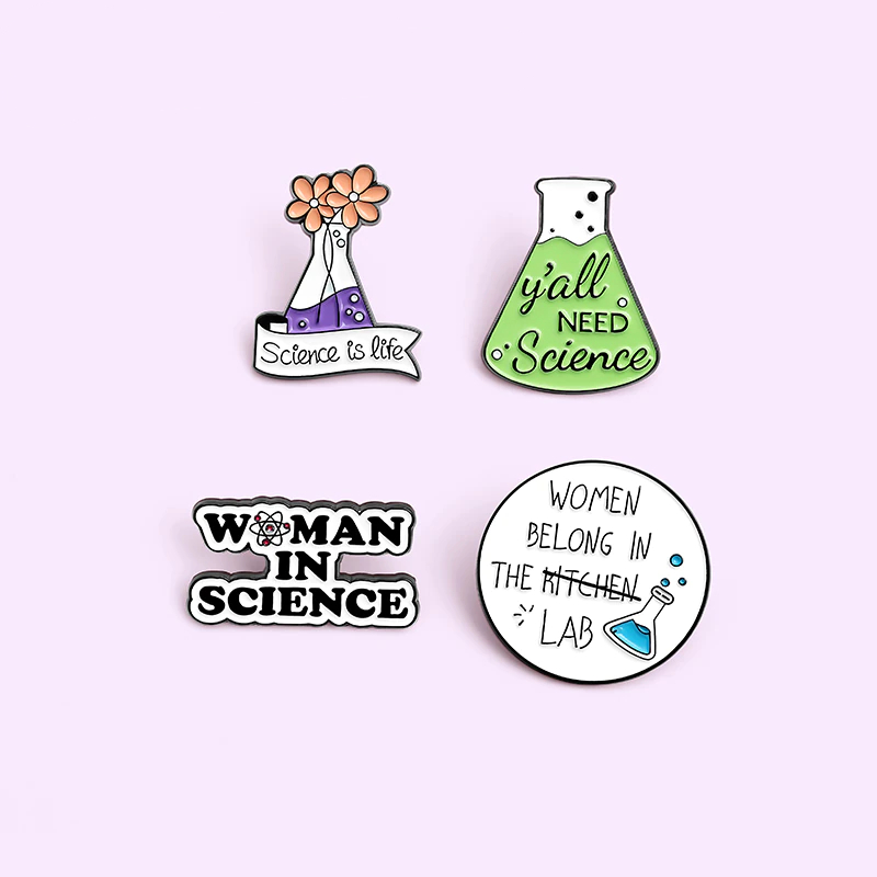 Chemistry Science Enamel Pin