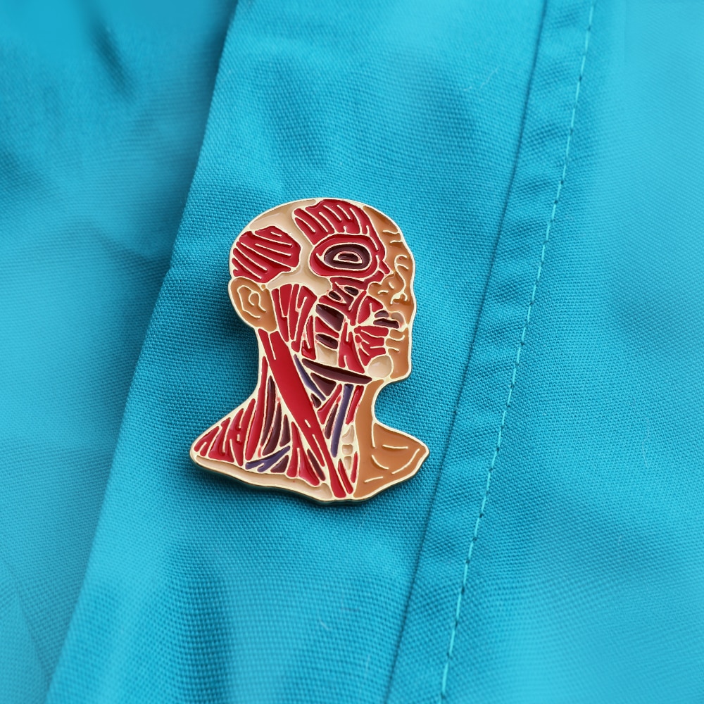 Anatomy Enamel Pin