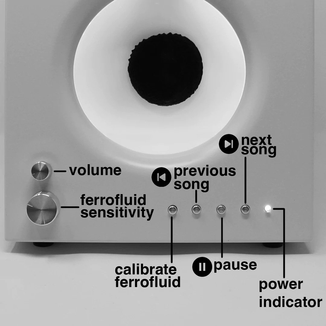 Ferrofluid Display Bluetooth Speaker - Image 3