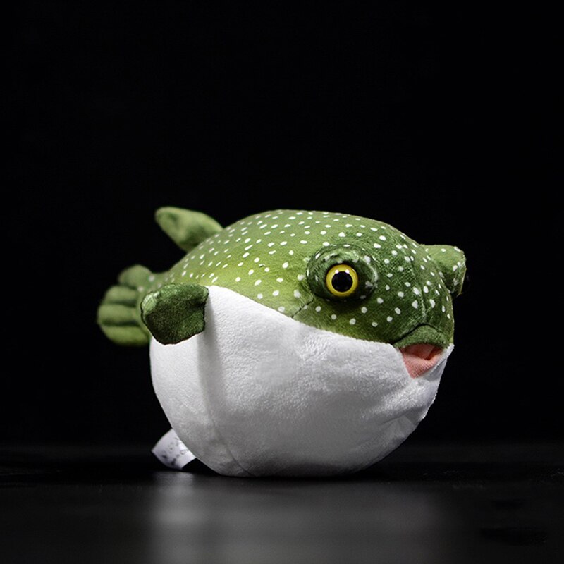 Lifelike Pufferfish Plush Toy