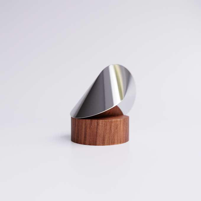 Oloid: Mathematically Perfect Desk Sculpture - Image 4