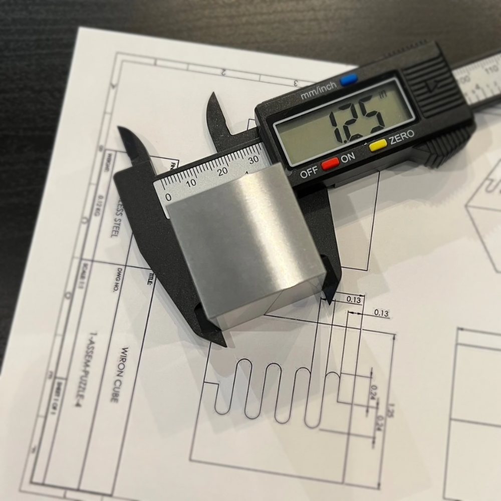 Wiron Cube Wire Edm Puzzle Pieces Wackycompany